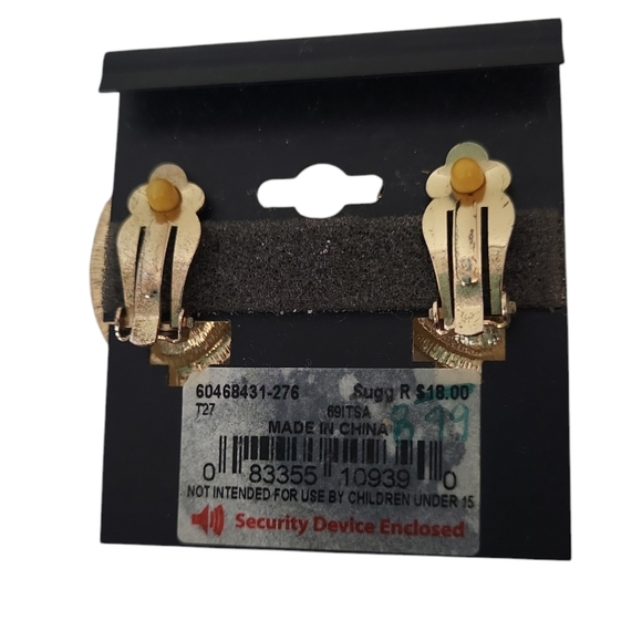 Chicos Serra Crystal Earrings - Picture 2 of 2